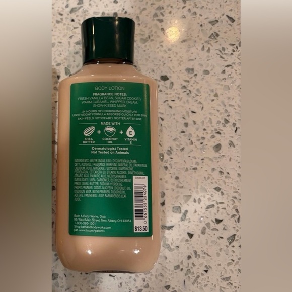 Bath & Body Works Vanilla Bean Noel Body Lotion - Picture 2 of 2